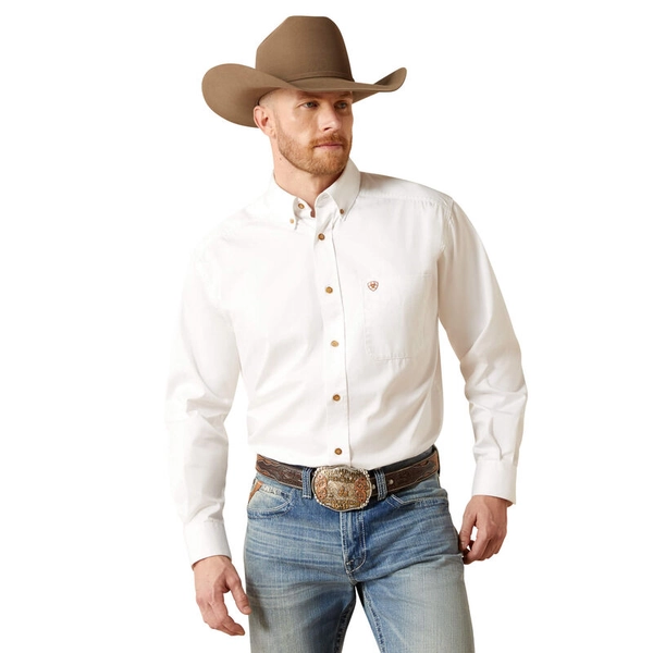 Solid Twill Classic Fit Shirt
