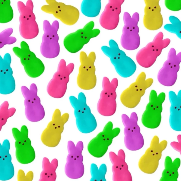 Easter Bunnies Mini Marzipan Candy Bites