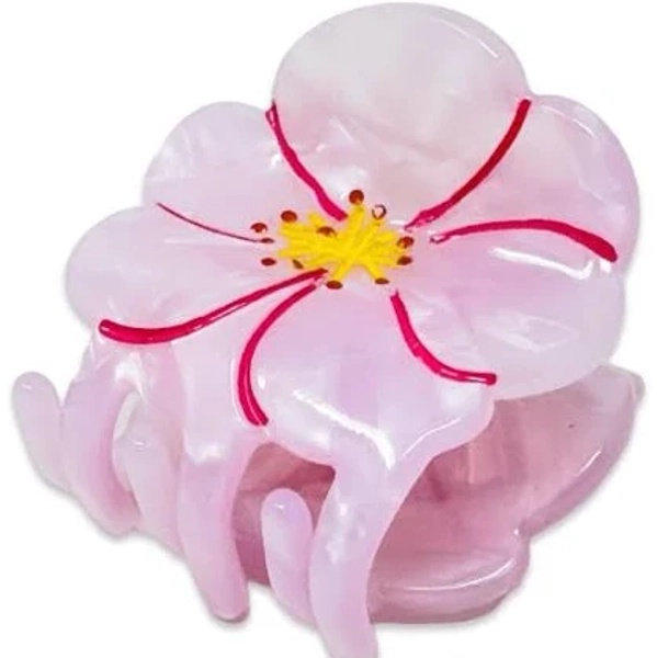 Mini Cherry Blossom Hair Claw Clip