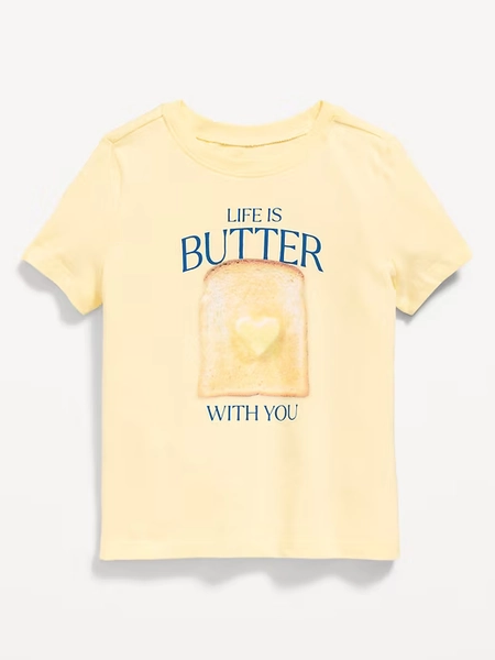 Short-Sleeve Graphic T-Shirt for Toddler Girls