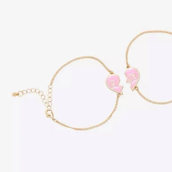 Melanie Martinez K-12 Heart Best Friend Bracelet Set
