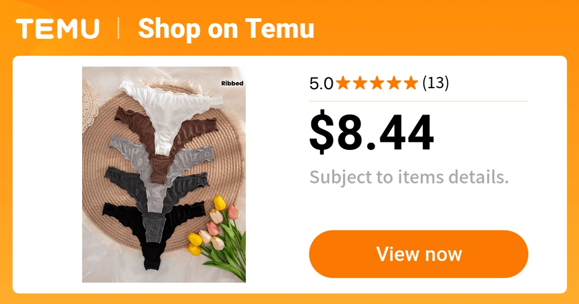 5 pack womens ribbed ruffle     temu - Temu