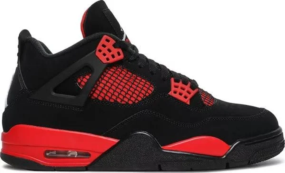 Air Jordan 4 Retro Red Thunder Sneakers