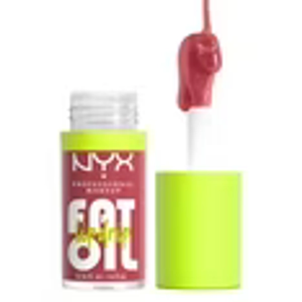 NYX Professional Makeup Fat Oil Lip Drip, Chillin Like A Villain, 0.16 fl oz
