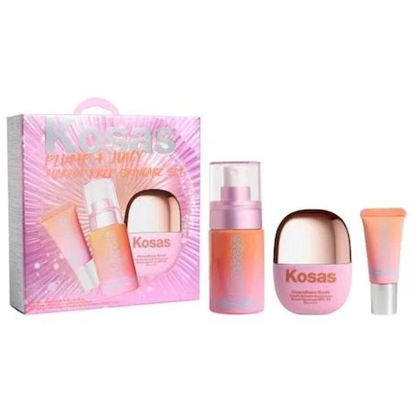 Kosas Plump + Juicy Makeup Prep Skincare Set