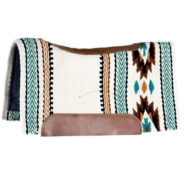 Western Saddle Ranch Felt Pad Ranch Riding Horse Tack Contoured Spine Durable