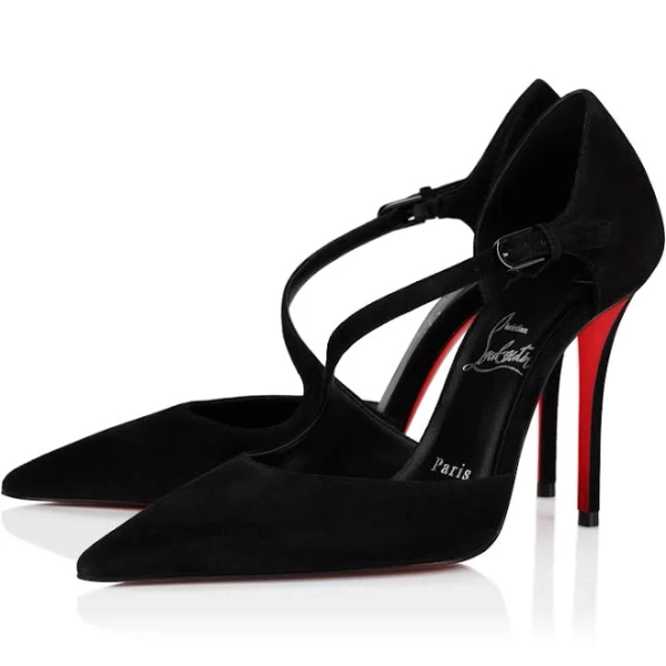 Christian Louboutin Women's Miss Ziggyta 100 Suede Pump