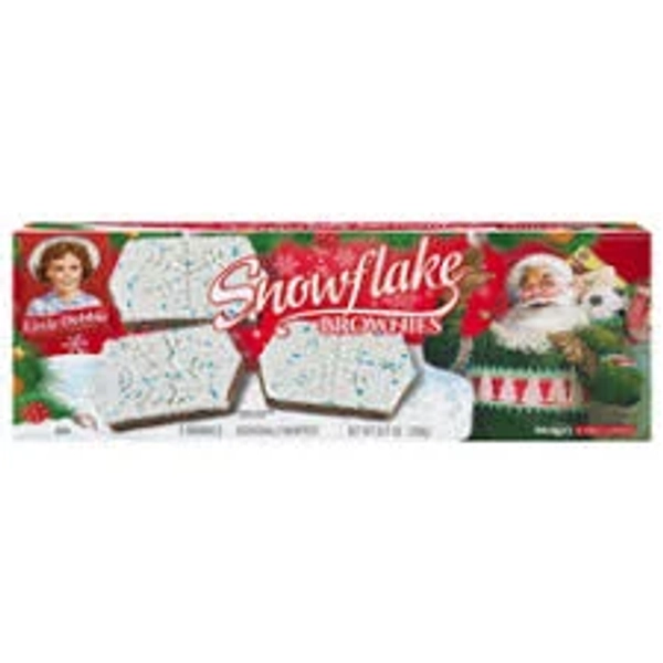 Little Debbie Snowflakes Brownies, 5 brownies [10.17 oz (289 g)]