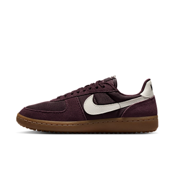Nike Field General Women's Shoes - Burgundy Crush/Gum Dark Brown/Sail - Size 5