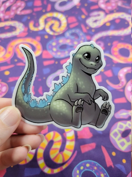 Godzilla Sticker