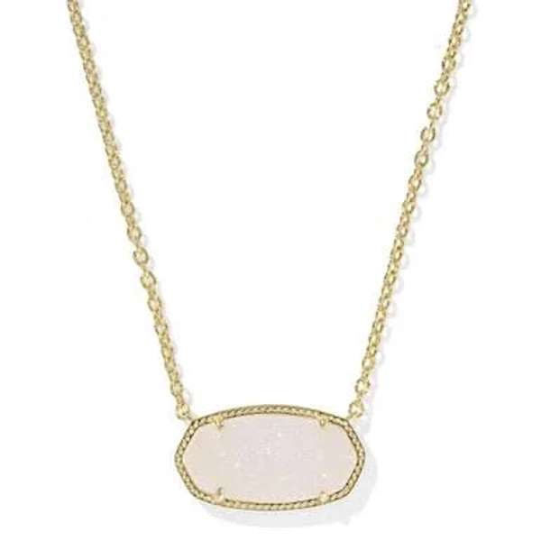 Kendra Scott Elisa Statement Short Pendant Necklace Gold