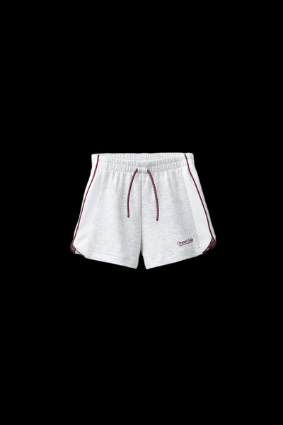 CONTRAST ATHLETIC SHORTS