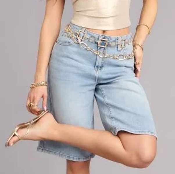 Windsor Weekend Cool Mid-Rise Denim Jorts