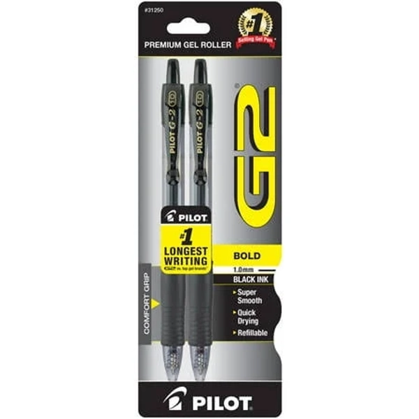 Pilot G2 Retractable Gel Ink Pen