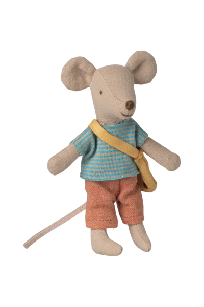 Little Brother Mouse with Bag