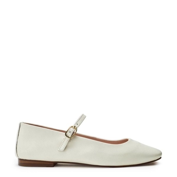 Larina Off White Leather