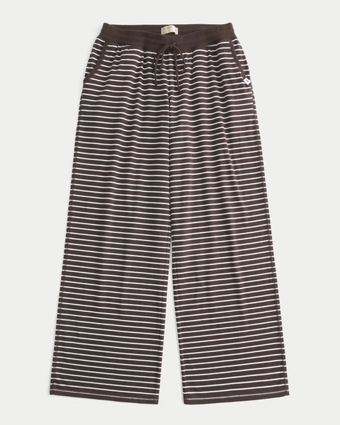 Knit Wide-Leg Pants