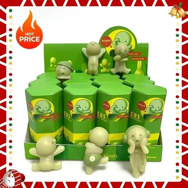 Hippers Smiski Cute Angel Party Series Decorative Mini Figures Doll Blind Box Gf