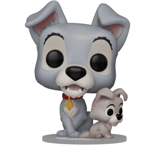 Funko Pop! Disney: Lady and The Tramp Tramp with Puppy Vinyl Figure