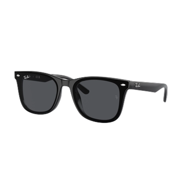 Ray-Ban Unisex Sunglass RB4420 - Frame color: Black, Lens color: Dark Grey