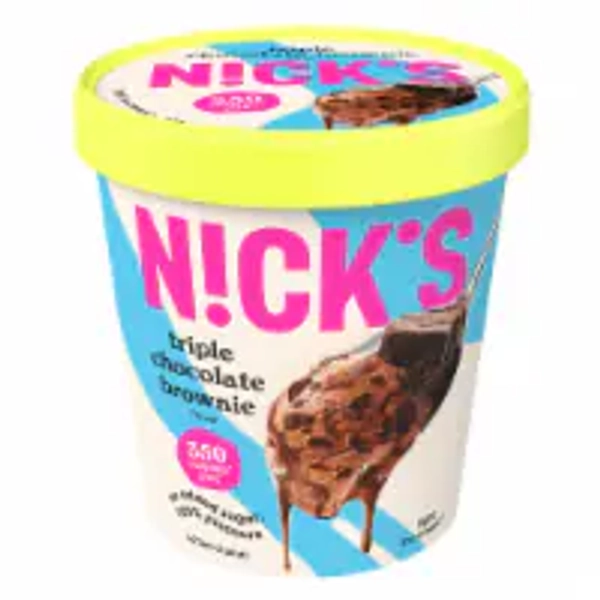 Nick's Triple Choklad Light Ice Cream Pint, 16 oz