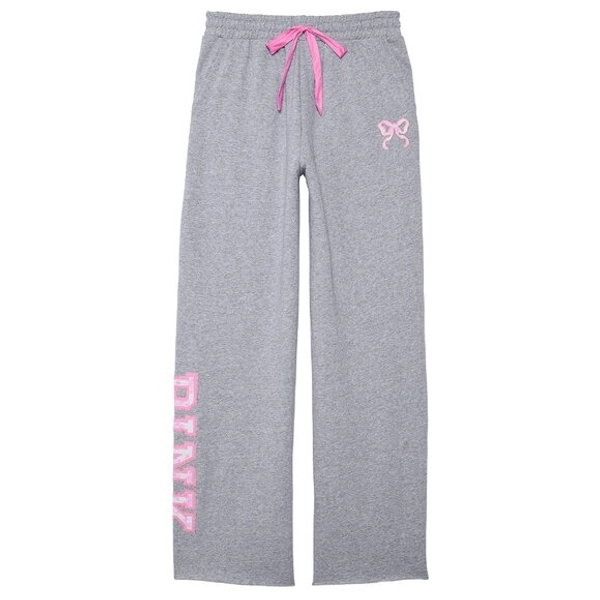 PINK X LOVESHACKFANCY Collab Wide-Leg Sweatpants NWT, Small