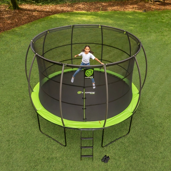 12ft Thorpe Sports Trampoline with Enclosure Net