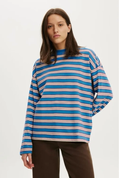 Boxy Long Sleeve Top