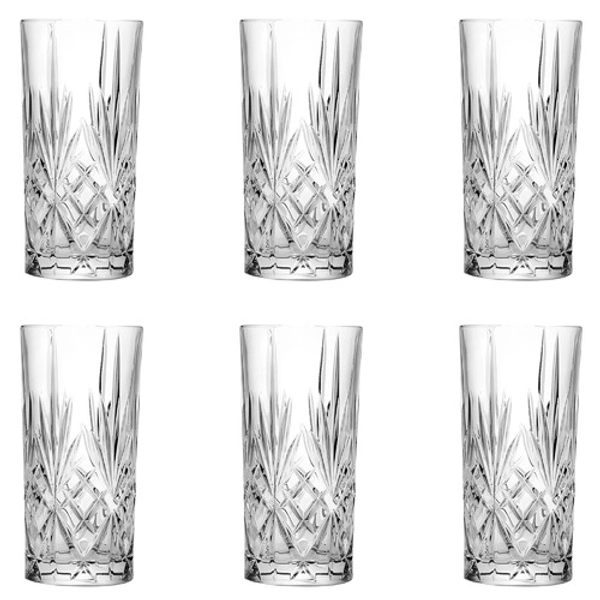 Melodia 360ml Highball Glasses (Set of 6)