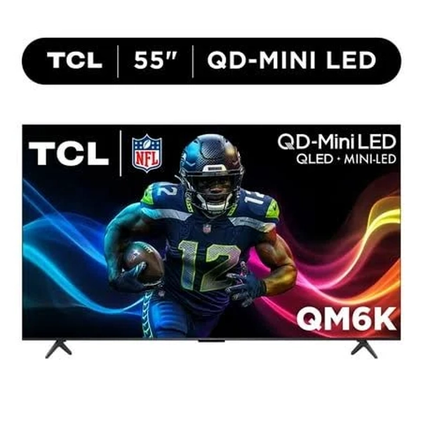 TCL Class QM6K Series QD-Mini LED QLED 4K UHD Smart Google TV