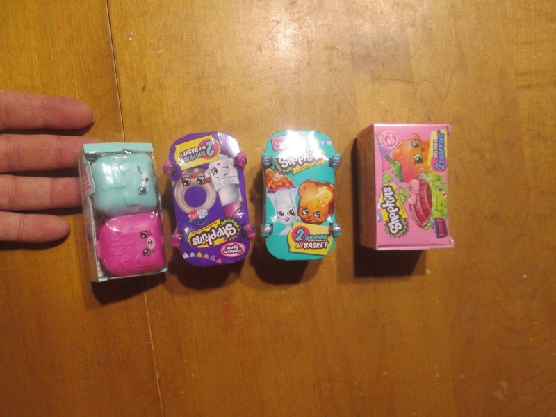LOT 4 SHOPKINS BLIND BASKET SEASON 3 , 4 , 5 &amp; FASHION SPREE  EDITION 2-Pack SET