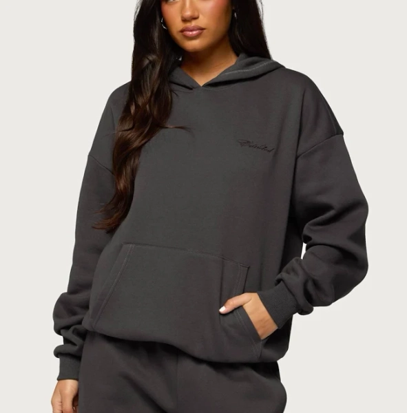 Basic Girl Oversized Edikted Women's Hoodie