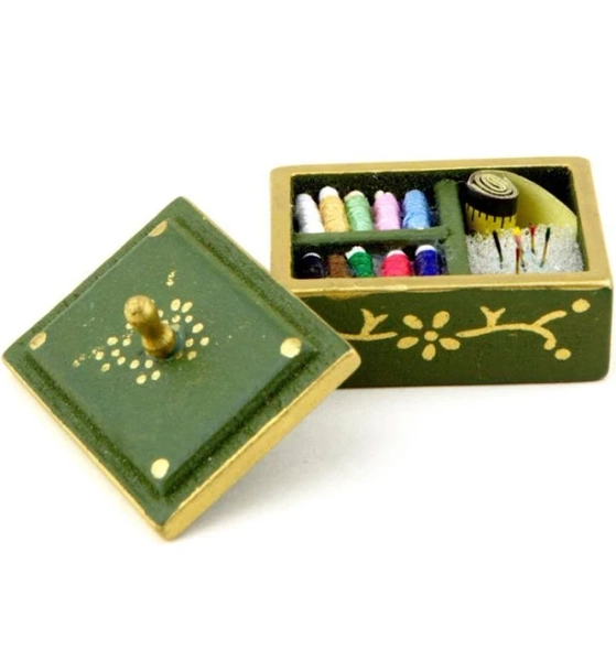 Dolls House Miniature Complete Sewing Kit