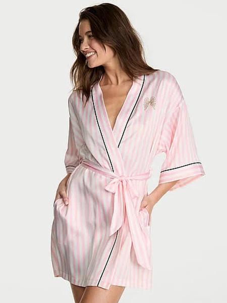 Victoria's Women's Secret Satin Short Robe