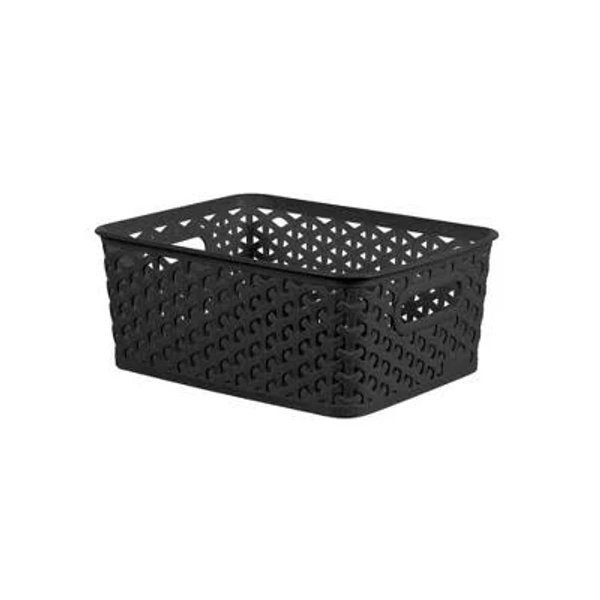 Brightroom Y-Weave Small Decorative Storage Basket