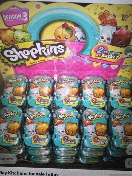 ISO! Shopkins Season 3 Box In Good Condition And Unopened
