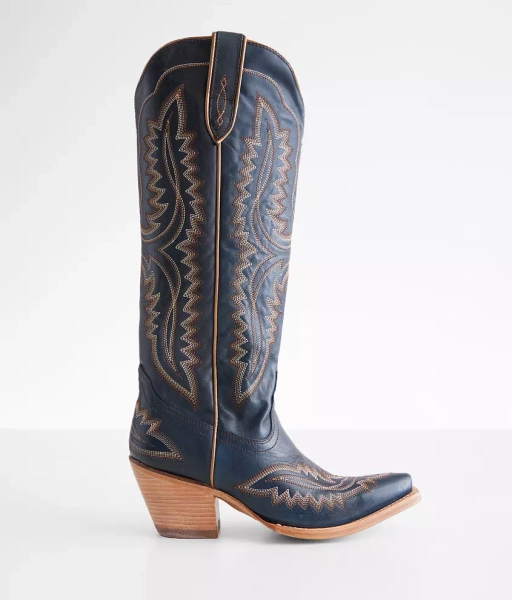Ariat Casanova Leather Western Boot - Women's Shoes in Deepest Navy | Buckle