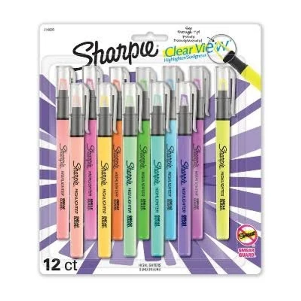 Sharpie Clearview Pen-Style Highlighter