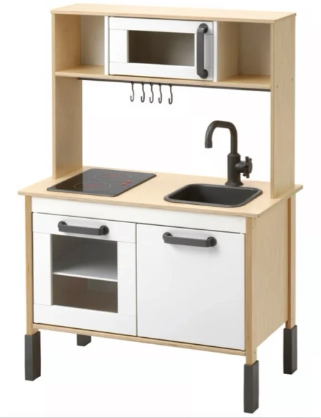 DUKTIG Play kitchen - birch 28 3/8x15 3/4x42 7/8 "