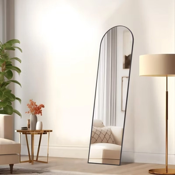 JIONJOY 16 x 59 metal arch mirror