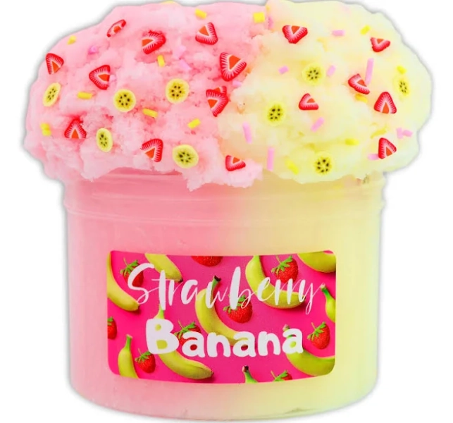 Strawberry Banana Froyo Slime