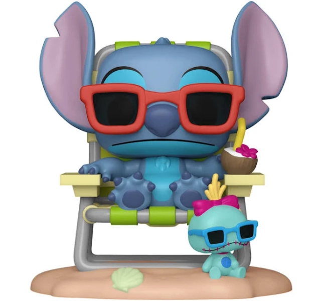 Lilo & Stitch Stitch in Sunlounger Premium Funko Pop! Vinyl Figure #1639