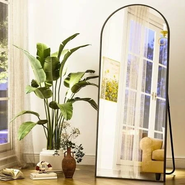 Beautypeak Arched Full Length Floor Mirror
