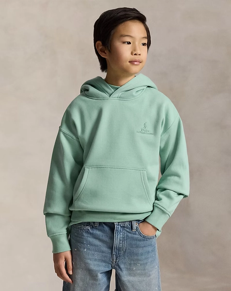 Big Fit Logo Fleece Hoodie