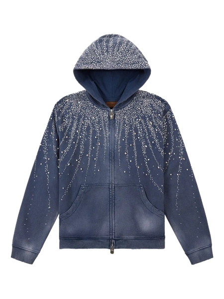 BIRTH OF ROYAL CHILD Diamond zip-up hoodie | S