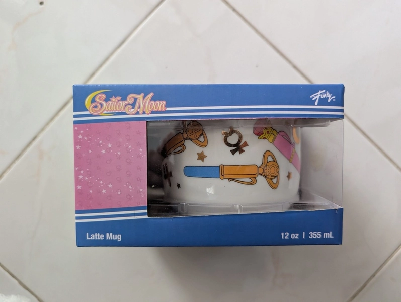 Sailor Moon Latte Mug 12oz | Official Just Funky Ceramic Collectible Cup - NEW