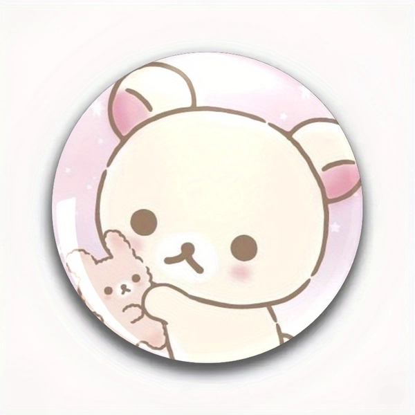 58mm Newest 1pc Anime Cartoon, Band Fashion Brooch Unisex Round Badge Pin - Fun gifts and ideas between loved ones, classmates, friends, Friendship Gifts, Classmate Presents, Cartoon Design, Playful Accessory, Lightweight Accessory, Collectible Item, Gift Shoppers