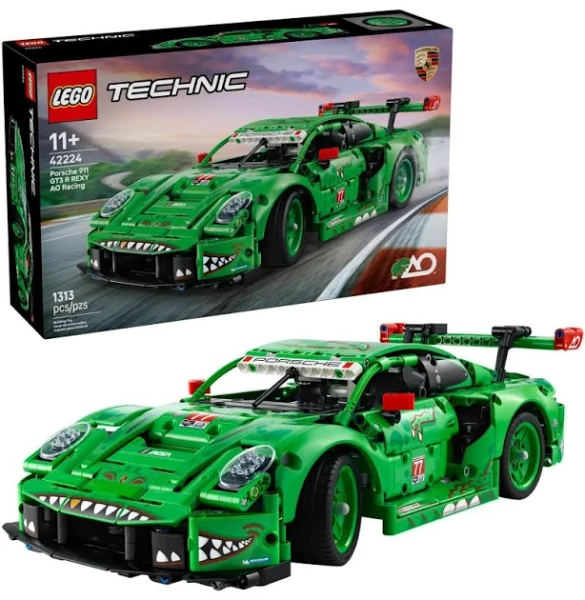 LEGO Technic Porsche 911 GT3 R REXY AO Racing Car