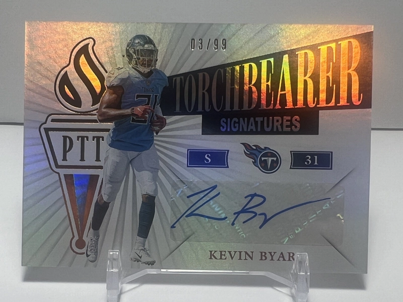 2019 Panini Passing the Torch Torchbearer Signatures /99 Kevin Byard #TS-24 Auto