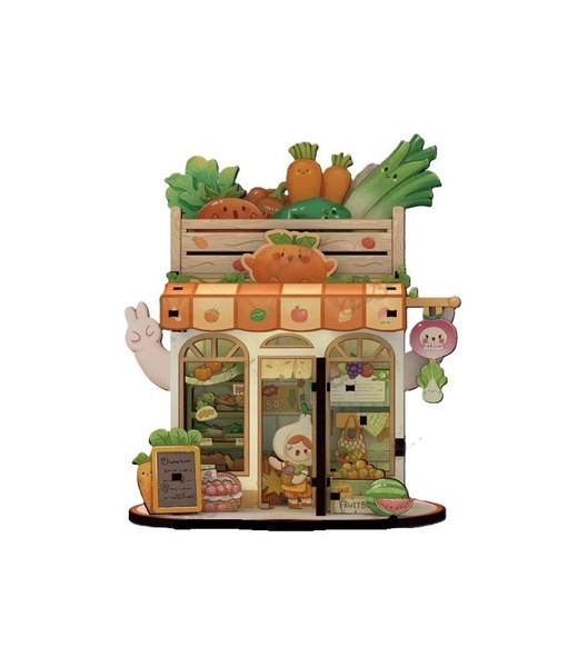 MINISO Mini Store Green Grocer Self Assembly Kit Set